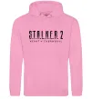 Мужская толстовка (худи) Stalker 2 Heart Of Chernobyl Logo Розовый фото