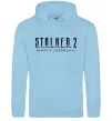 Мужская толстовка (худи) Stalker 2 Heart Of Chernobyl Logo Голубой фото
