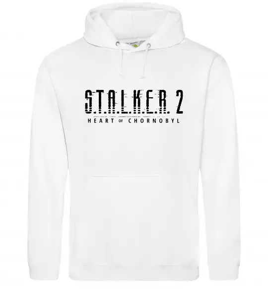 Жіноча толстовка (худі) Stalker 2 Heart Of Chernobyl Logo Білий фото