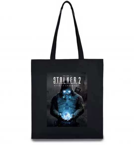Эко-сумка Stalker 2 Пошук артефактів Черный фото