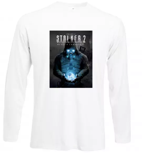 Лонгслив Stalker 2 Пошук артефактів Белый фото