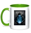 Чашка с цветной ручкой Stalker 2 Пошук артефактів Лаймовый фото