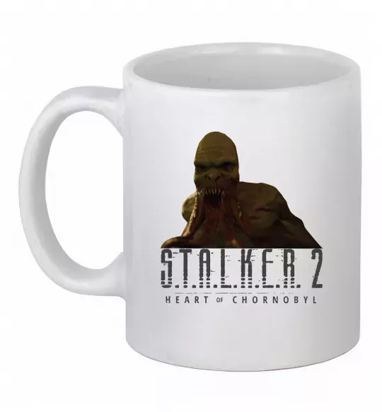 Чашка керамическая Stalker 2 Кровосос 2 Белый фото