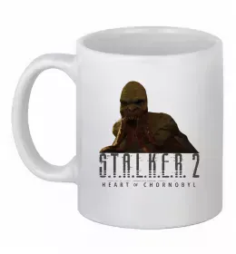Чашка керамическая Stalker 2 Heart Of Chernobyl Logo Белый фото
