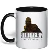 Чашка с цветной ручкой Stalker 2 Кровосос 2 Черный фото