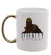 Чашка с цветной ручкой Stalker 2 Кровосос 2 Золото фото
