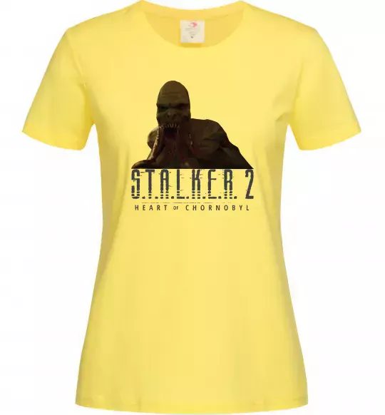 Жіноча футболка Stalker 2 Кровосос 2 Лимонний фото