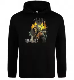 Чоловіча толстовка (худі) Stalker 2 Зона відчуження Чорний фото