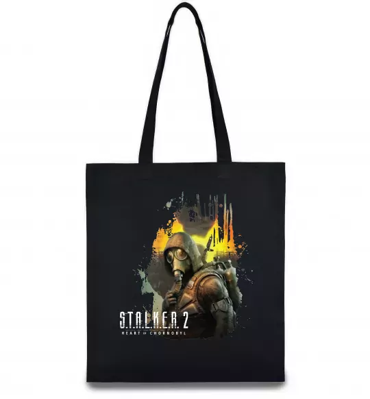 Эко-сумка Stalker 2 Зона відчуження Черный фото