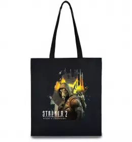 Эко-сумка Stalker 2 Зона відчуження Черный фото