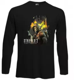 Лонгслив Stalker 2 Heart Of Chernobyl Logo Черный фото