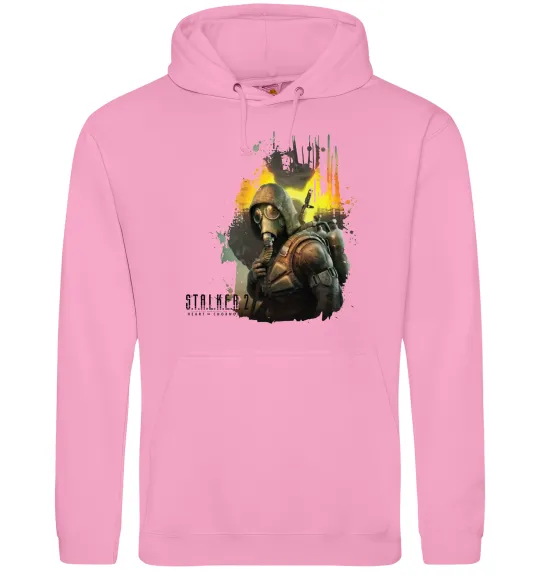 Женская толстовка (худи) Stalker 2 Зона відчуження Розовый фото