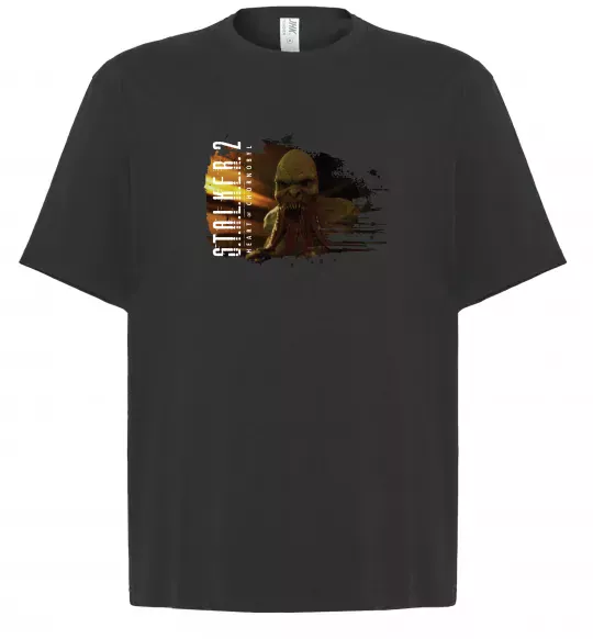 Футболка Оверсайз Stalker 2 Кровосос Черный фото