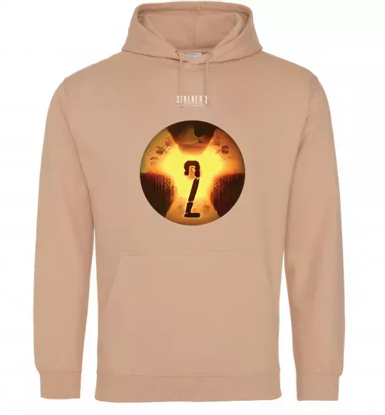 Чоловіча толстовка (худі) Stalker 2 Аномалії Пісочний фото