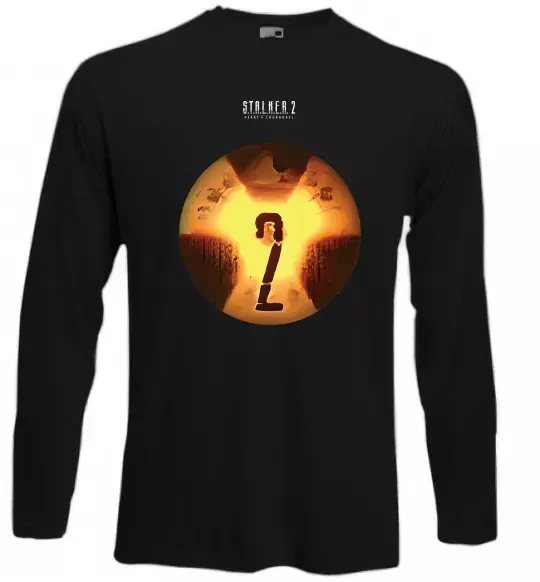 Лонгслив Stalker 2 Аномалії Черный фото