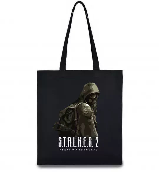 Эко-сумка Stalker 2 Похід Черный фото