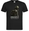 Чоловіча футболка Stalker 2 Похід Чорний Чоловіча футболка Stalker 2 Похід Чорний фото