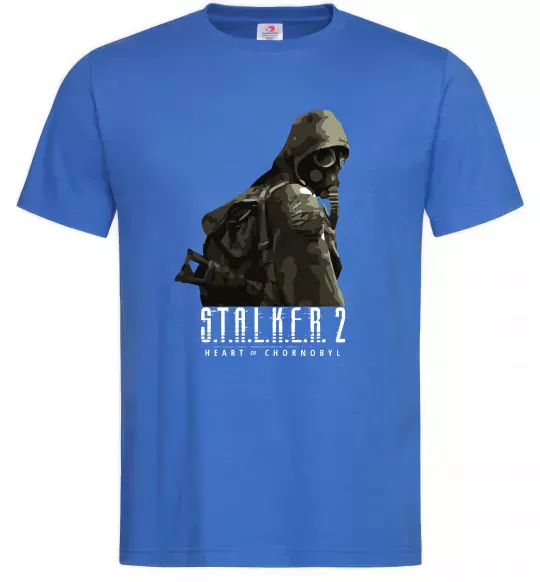 Чоловіча футболка Stalker 2 Похід Яскраво-синій фото
