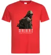 Чоловіча футболка Stalker 2 Похід Червоний Чоловіча футболка Stalker 2 Похід Червоний фото