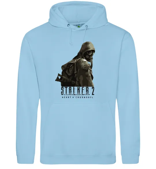 Мужская толстовка (худи) Stalker 2 Похід Голубой фото