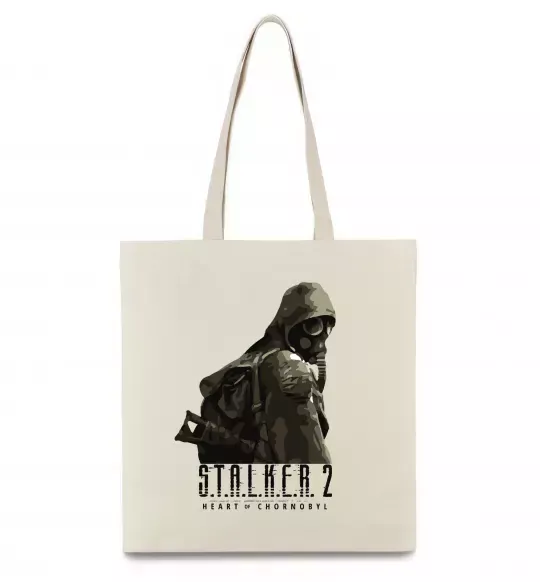 Эко-сумка Stalker 2 Похід Бежевый фото