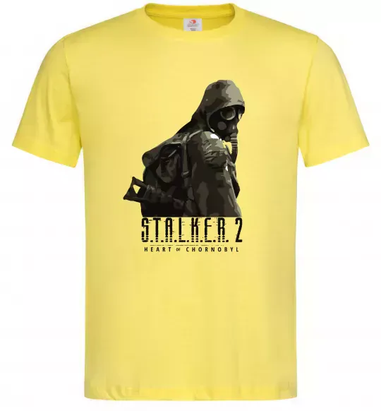 Чоловіча футболка Stalker 2 Похід Лимонний фото