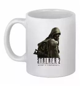 Чашка керамічна Stalker 2 Похід Білий фото