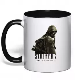 Чашка с цветной ручкой