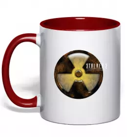 Чашка с цветной ручкой