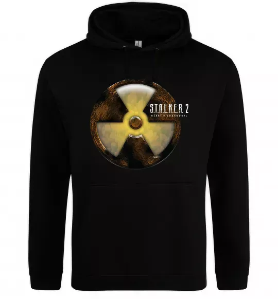 Чоловіча толстовка (худі) Stalker 2 Аномалії 2 Чорний фото