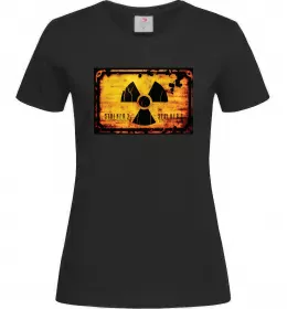 Жіноча футболка Stalker 2 Символ Чорний фото