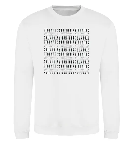 Свитшот Stalker 2 Heart Of Chernobyl Logo 2 Белый фото