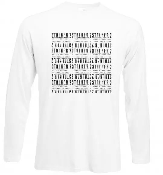 Лонгслив Stalker 2 Heart Of Chernobyl Logo 2 Белый фото