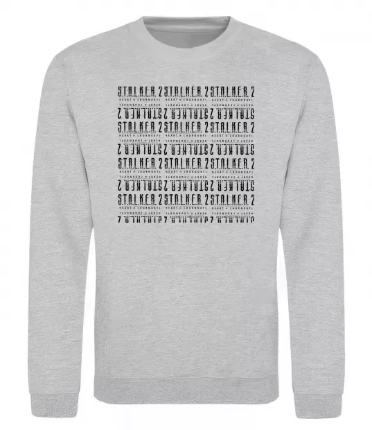 Світшот Stalker 2 Heart Of Chernobyl Logo 2 Сірий меланж фото