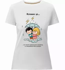 Женская премиум футболка