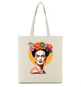 Еко-сумка Фріда Кало з вінком Еко-сумка Фріда Кало з вінком