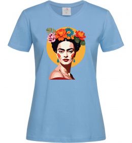 Женская футболка Фріда Кало з вінком