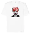 Футболка Оверсайз Фріда Кало Білий фото