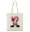 Еко-сумка Фріда Кало Бежевий Еко-сумка Фріда Кало Бежевий фото