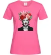 Жіноча футболка Фріда Кало Яскраво-рожевий фото