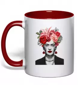 Чашка з кольоровою ручкою