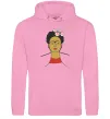 Мужская толстовка (худи) Frida Kahlo Розовый фото