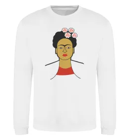 Свитшот Frida Kahlo Белый фото