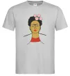 Чоловіча футболка Frida Kahlo Сірий фото
