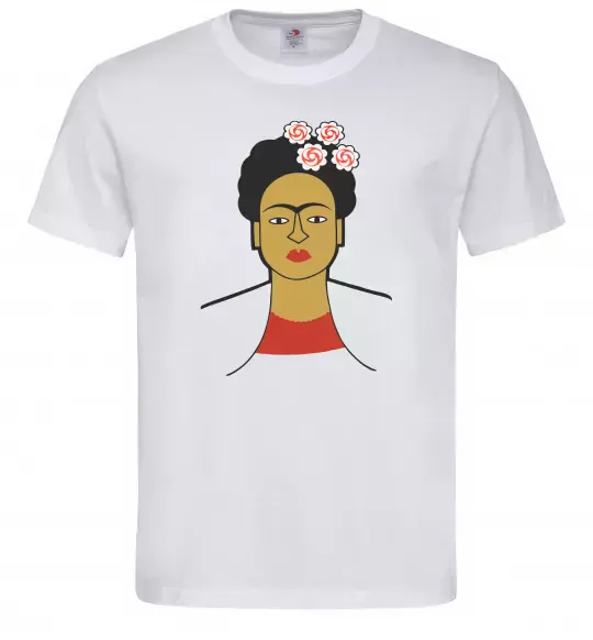 Чоловіча футболка Frida Kahlo Білий фото