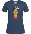 Жіноча футболка Frida Kahlo Темно-синій Жіноча футболка Frida Kahlo Темно-синій фото