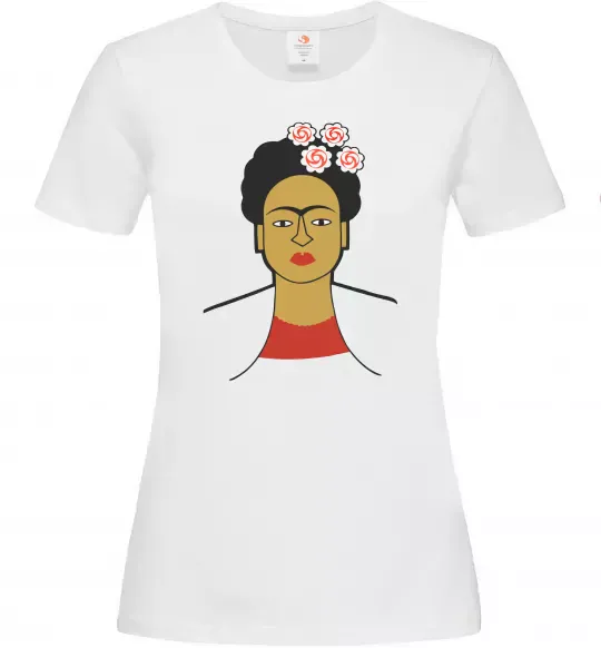 Жіноча футболка Frida Kahlo Білий фото