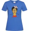 Жіноча футболка Frida Kahlo Яскраво-синій Жіноча футболка Frida Kahlo Яскраво-синій фото
