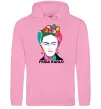 Чоловіча толстовка (худі) Frida Kahlo кольорова Рожевий фото