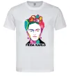 Мужская футболка Frida Kahlo кольорова Белый Мужская футболка Frida Kahlo кольорова Белый фото